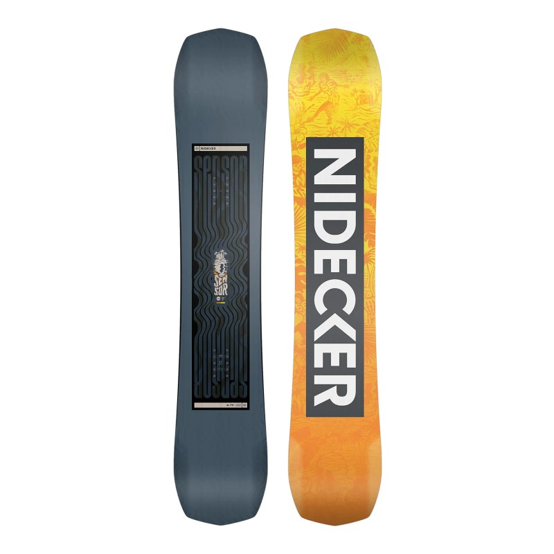 Nidecker Sensor Snowboard Topsheet & Base
